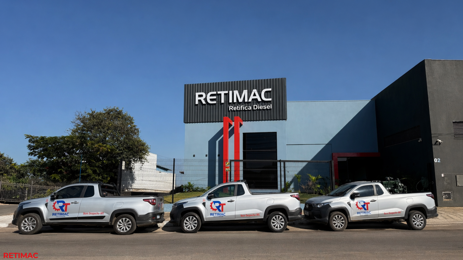 Frota de veículos de atendimento Retimac